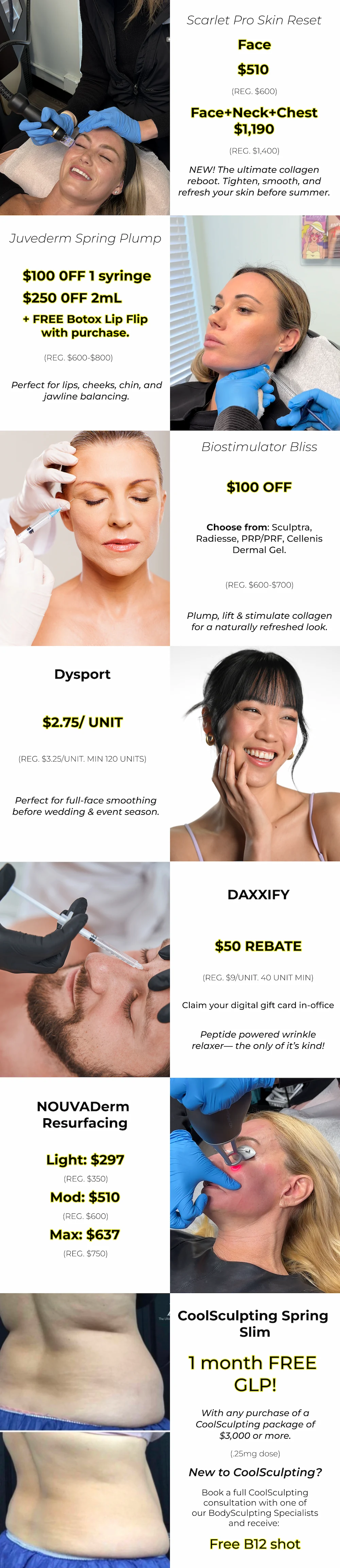DermFx Specials March 2026