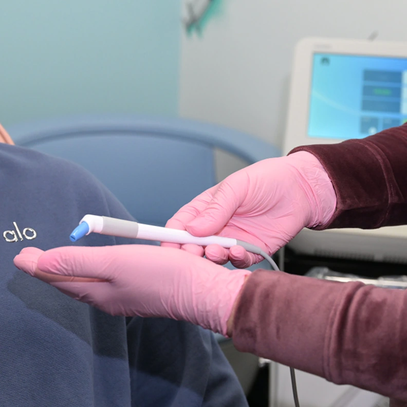 Agnes RF device at DermFX